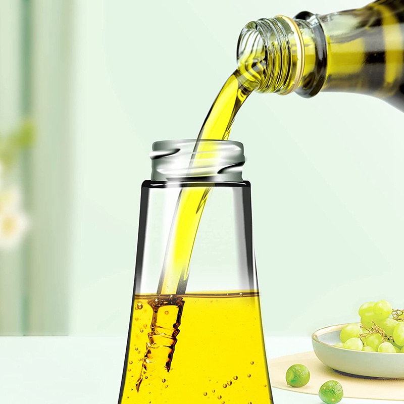 Bình Xịt Dầu Ăn / Giấm Bằng Kính Có Thể Đổ Đầy 230Ml