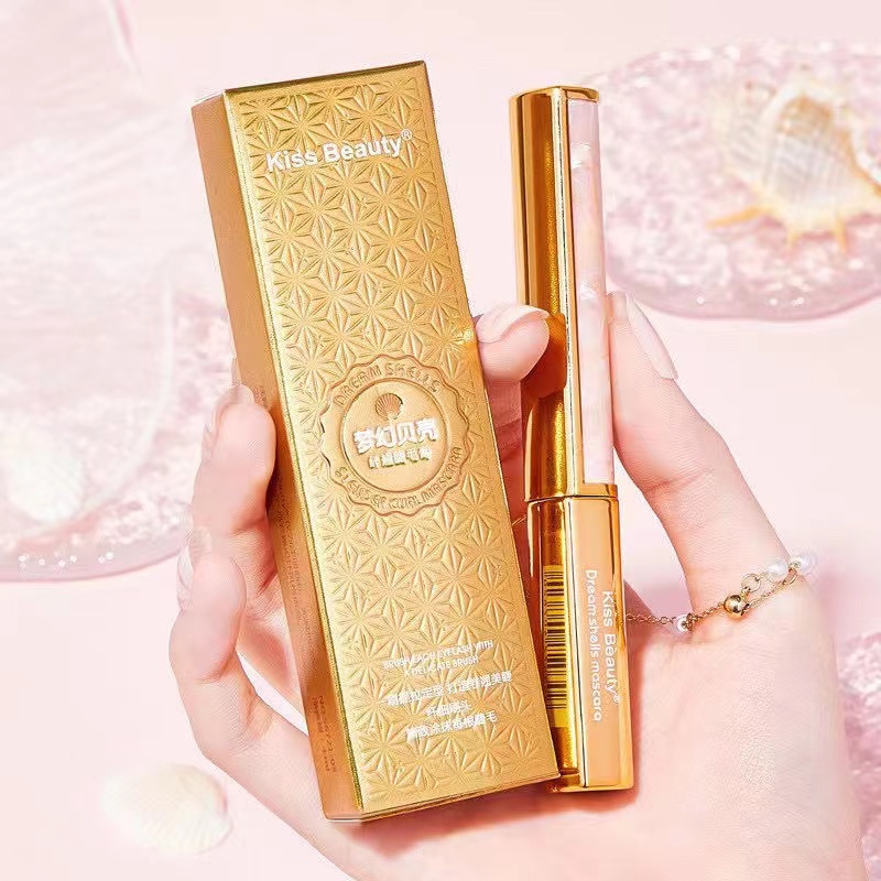 Mascara Kiss Beauty Uốn Cong Làm Dày Và Dài Mi Chống Thấm Nước Không Nhòe Lâu Trôi | BigBuy360 - bigbuy360.vn