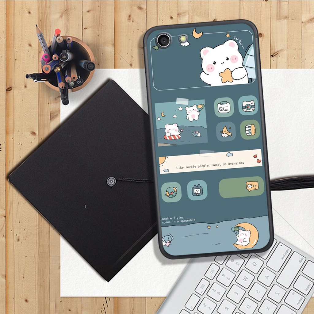 [ HOT BỎNG TAY] ỐP LƯNG OPPO A33/A37/F1 PLUS  , IN HINH CHIBI PHI HÀNH GIA ĐÁNG YÊU, SIÊU CUTE.