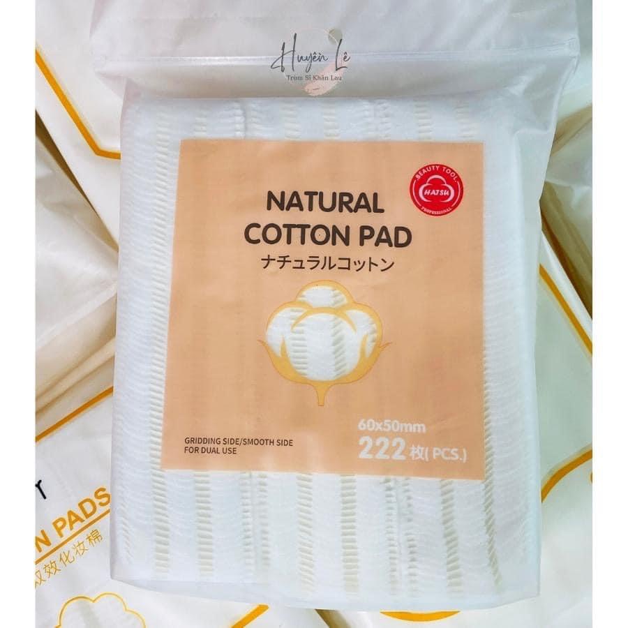 [CHÍNH HÃNG] Bông Tẩy Trang 3 Lớp thương hiệu Cotton Pads TÚI 222 MIẾNG