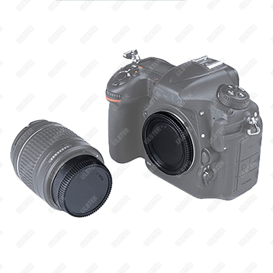 Nắp Đậy Ống Kính Trước + Sau Cho Sony E Mount A6600 A6500 A6400 A6300 A6100 A6000 A5100 A5000 / A7r Iv / A7r Ii / A7r Ii / A7r Ii / A7r / A7 Ii / Nex-6