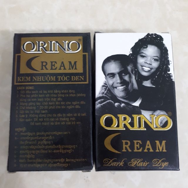 Thuốc nhuộm tóc đen ORINO