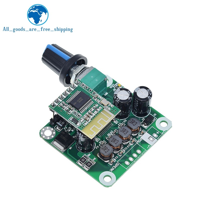 Bảng Mạch Khuếch Đại Âm Thanh Bluetooth 4.2 Tpa3110 15w + 15w 12v-24v Cho Loa Xe Hơi