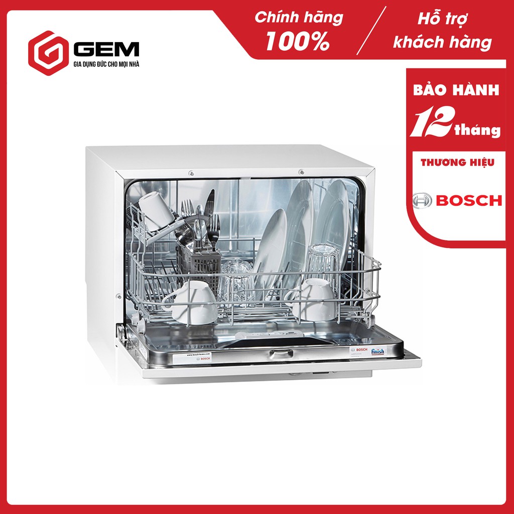 Máy rửa bát mini Bosch SKS62E22EU Series 4 [HÀNG ĐỨC]