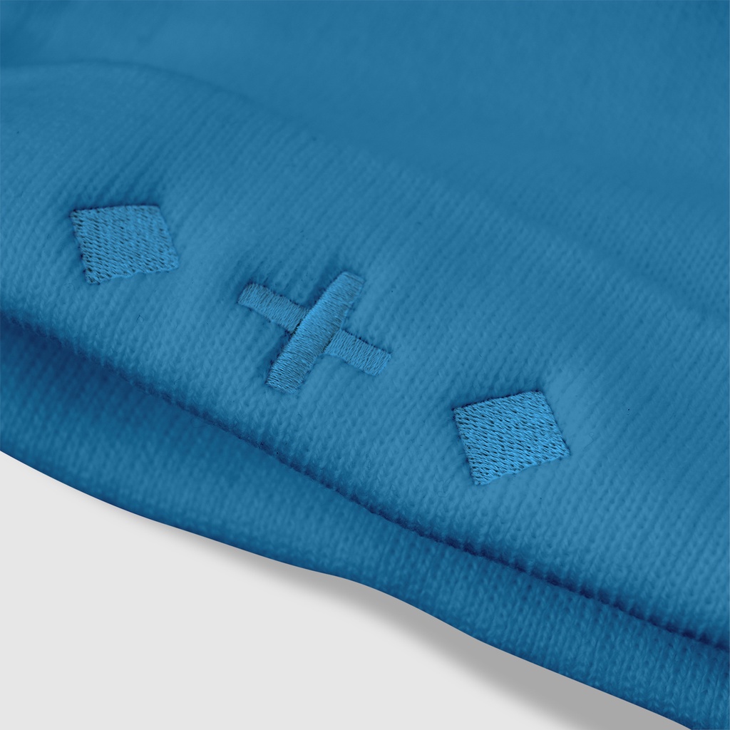 Mũ len Lesavril de Vetements Brilliante Blue