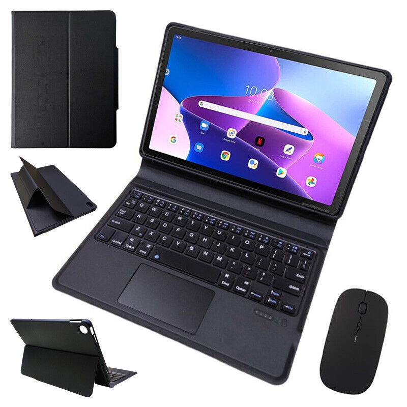Ốp Máy Tính Bảng Có Bàn Phím Không Dây Và Giá Đỡ Cho Lenovo Tab M10 Plus 3rd Gen TB125FU