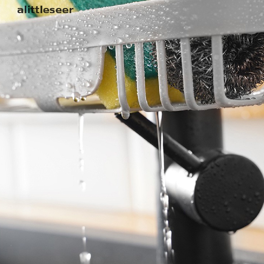 Giá Đỡ Xà Phòng / Mút Rửa Chén Gắn Vòi Nước Bồn Rửa Nhà Bếp / Phòng Tắm Dễ Điều Chỉnh