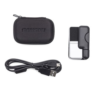 SAMSON Go Mic - Micro Thu Âm  Cổng USB, Giảm Tiếng Ồn, Chế Độ Thu Đa Dạng
