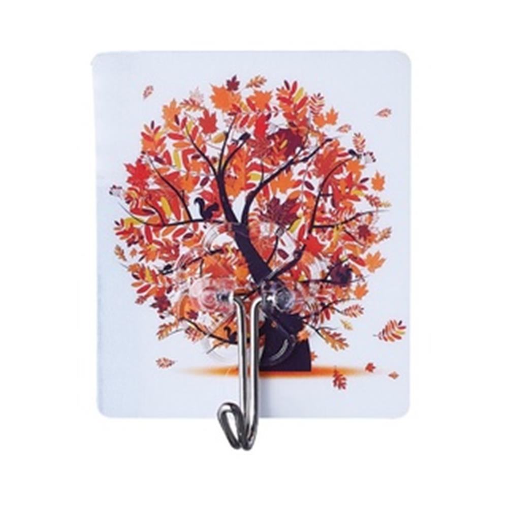 Móc dán tường 3d treo đồ đa năng siêu dính không cần khoan cỡ 6x6cm mã 18012