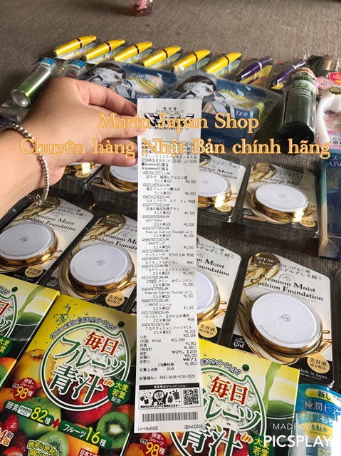 (Chuẩn Store kèm bill)Phấn nước Tiara Girl Nhật Bản Premium Moist Cushion Foundation | BigBuy360 - bigbuy360.vn