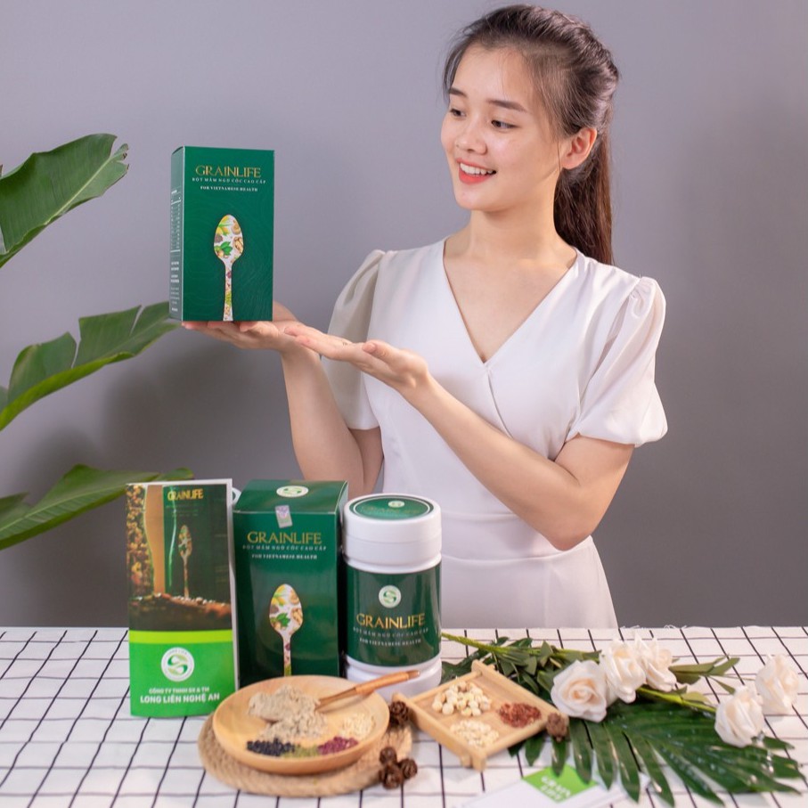 Ngũ Cốc Dinh Dưỡng Cao Cấp Long Liên 500g,100% Nguyên Liệu Hữu Cơ Từ Thiên Nhiên, Bổ Sung Dinh Dưỡng Cho Người Gầy | BigBuy360 - bigbuy360.vn