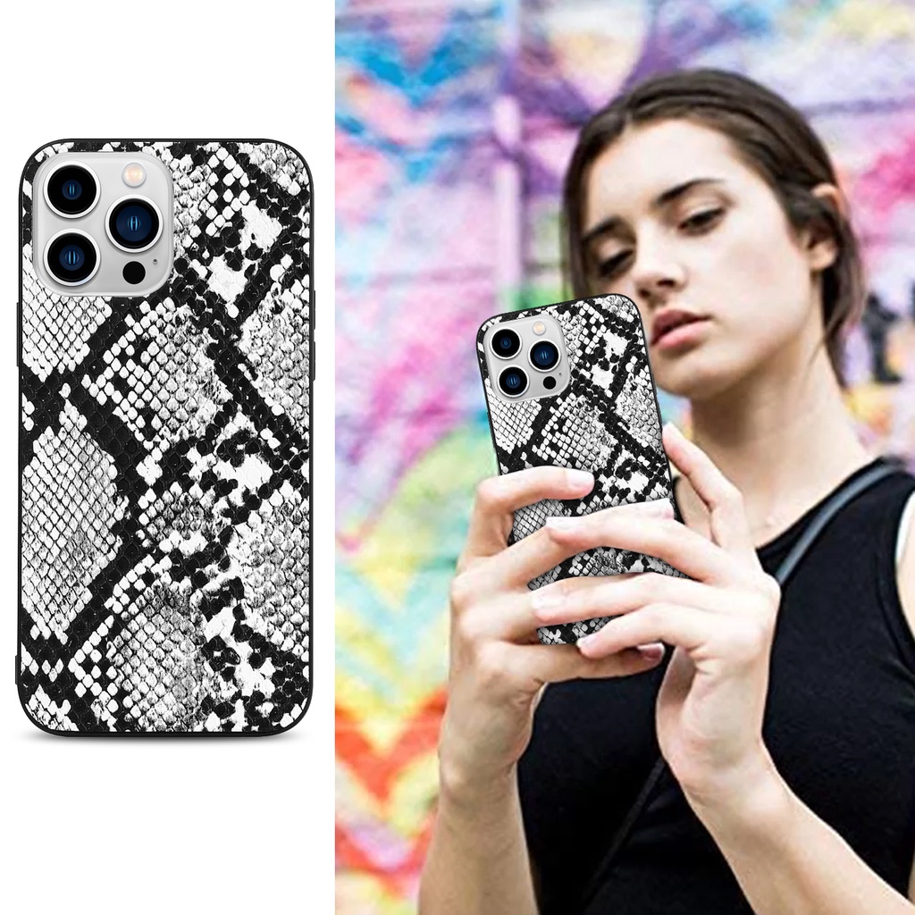 Ốp Lưng Chất Liệu tpu Họa Tiết Da Rắn Cho iphone 11 12 pro 13 pro max 7 8 plus x xs max xr iphone 13 mini