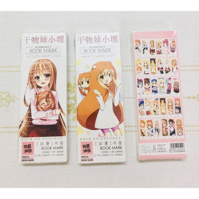 Bộ 36 ảnh bookmark umaru chan, đáng dấu trang anime umaru chan