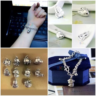 Charm 12 con giáp bạc ta cho bé