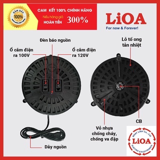 đổi nguồn LiOA (₫ổi điện áp  220v sang 110v) chính hãng