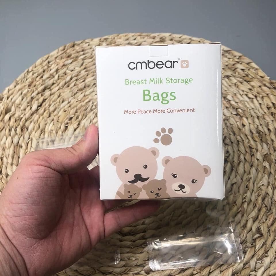 Túi Trữ Sữa CMBEAR 220ml - Hàng Xuất Châu Âu