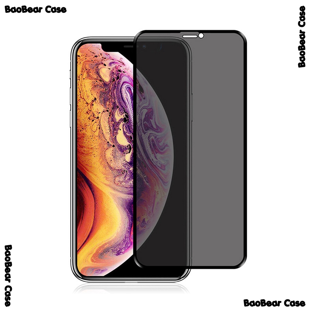 Kính cường lực chống nhìn trộm iphone full màn từ iphone 6/6plus/6splus/7/7plus/8/8plus/.../12/12ProMax/13/13pro/13prm