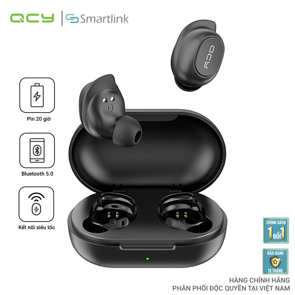 Tai nghe QCY T9 True Wireless Hàng Chính Hãng - SmartLink Bảo Hành 12 Tháng 1 đổi 1