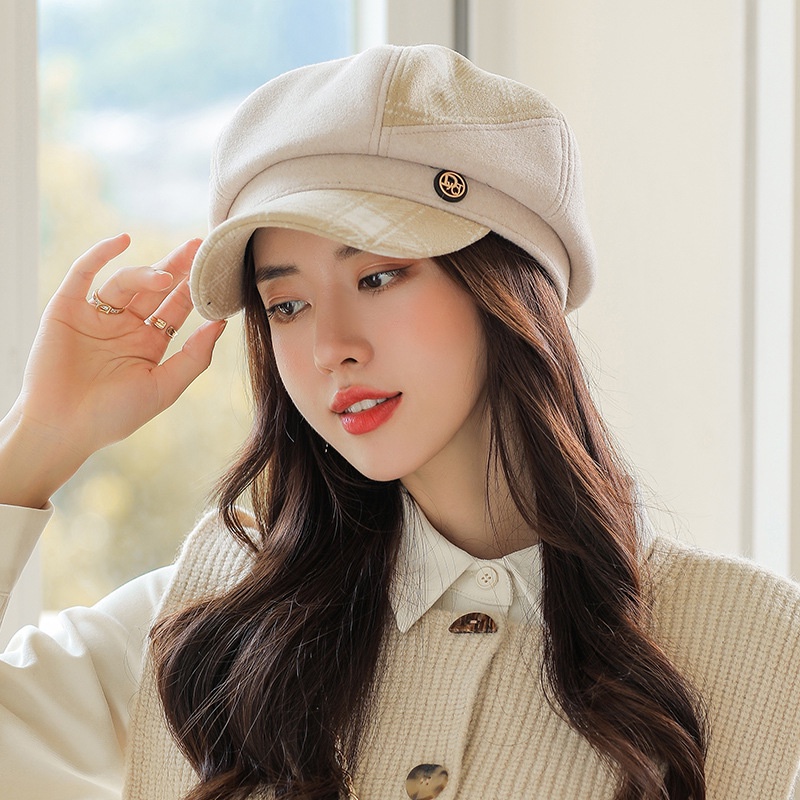 Nón beret thời trang phong cách Hàn Quốc dành cho nữ