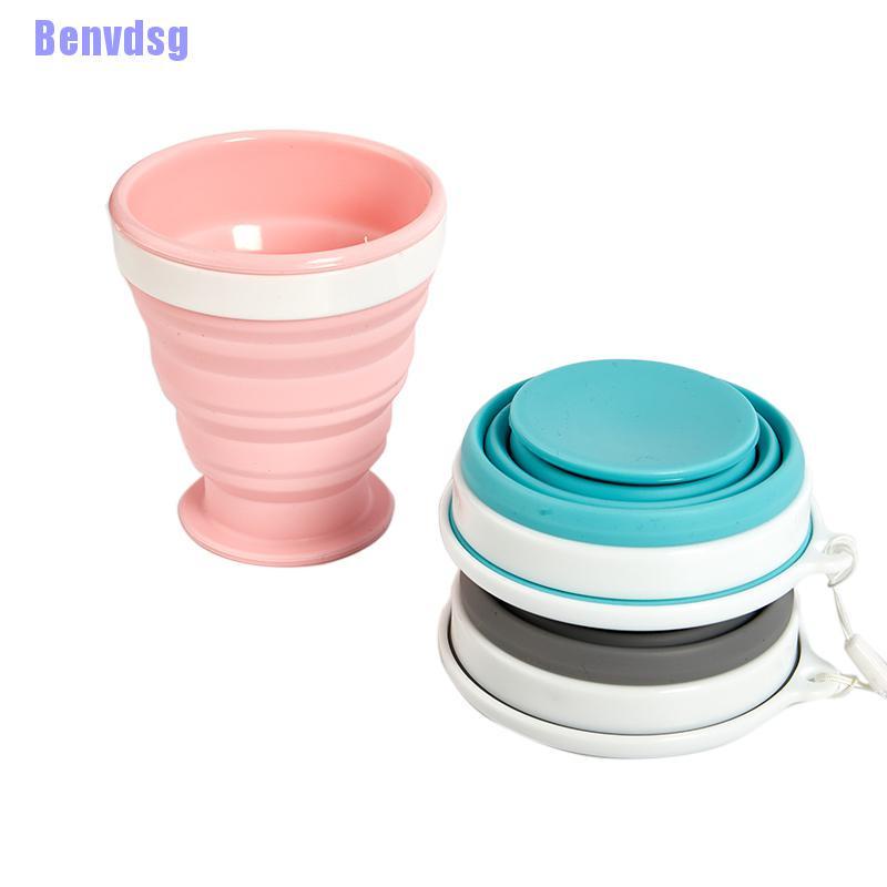 Bình Nước silicone 200ml Có Thể Gấp Gọn Tiện Lợi