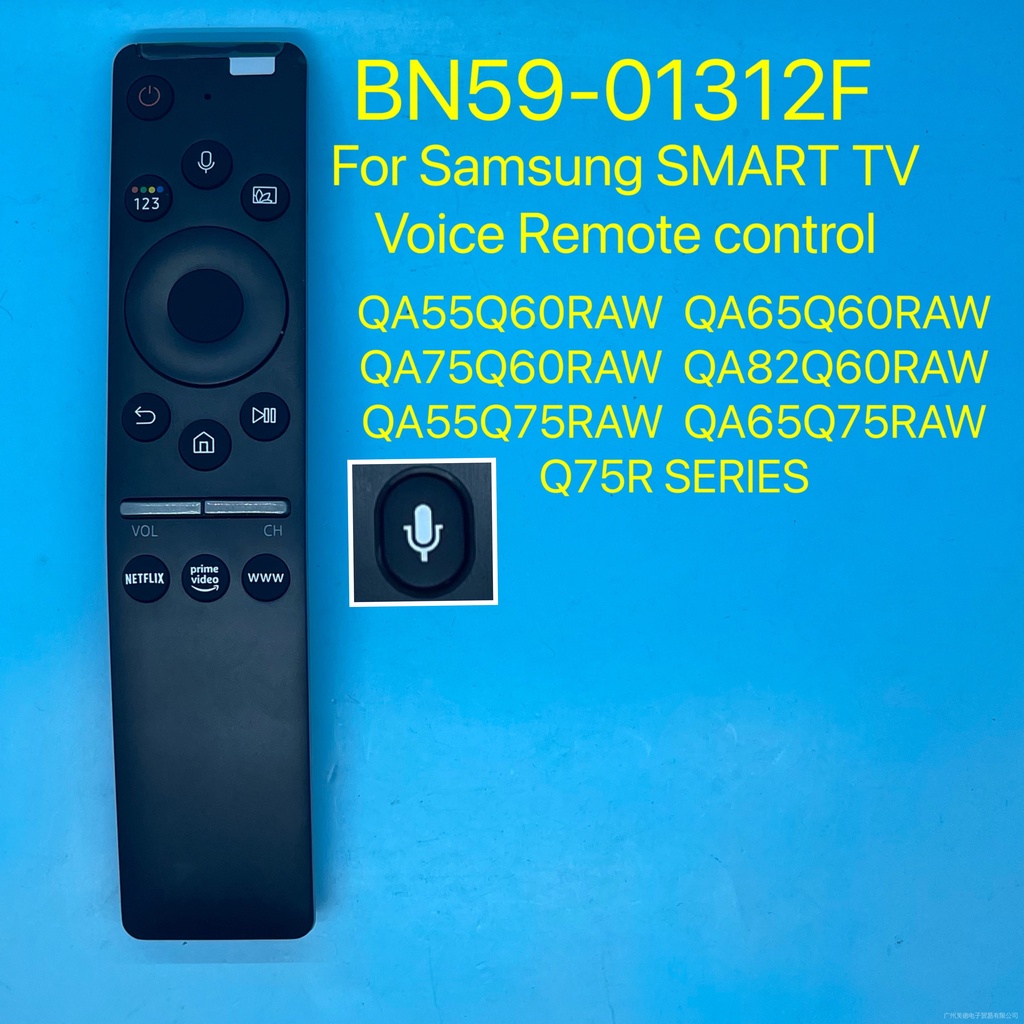 Mới Điều Khiển Từ Xa Bằng Giọng Nói Cho TV Thông Minh Samsung BN59-01266A BN59-01265A BN59-01298C BN59-01312B BN59-01312F