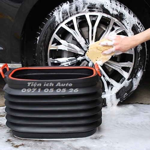 Thùng đựng đồ ô tô co giãn - Dung tích 40 Lít | tienich_auto