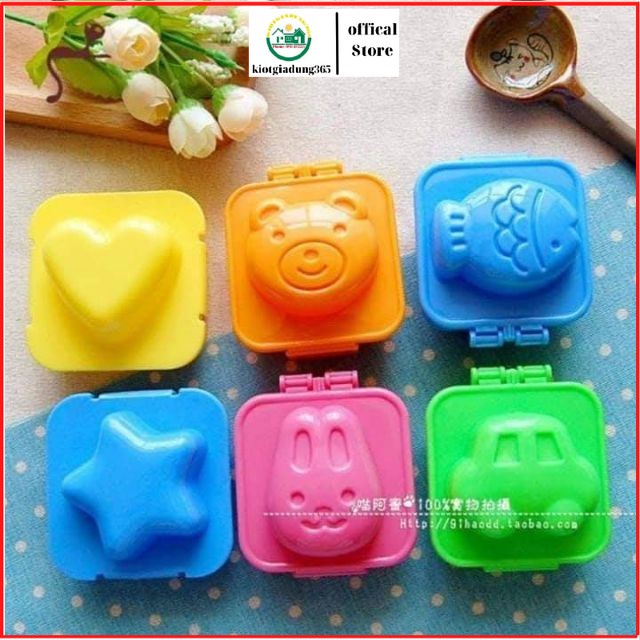 Khuôn cơm pento tạo hình khác siêu kute cho bé