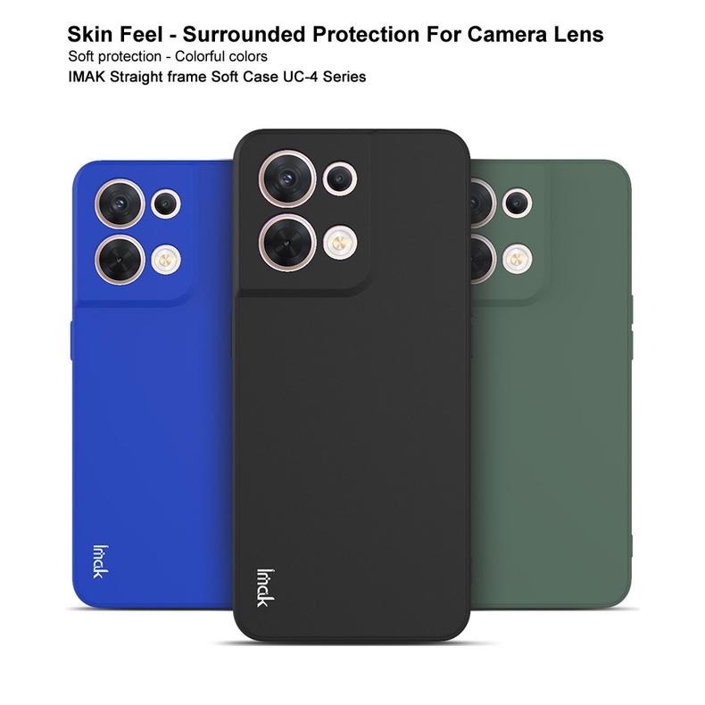 Ốp Lưng Màu Nhám Cho Điện Thoại Oppo Reno 8 Pro Plus 5G Reno8 5G