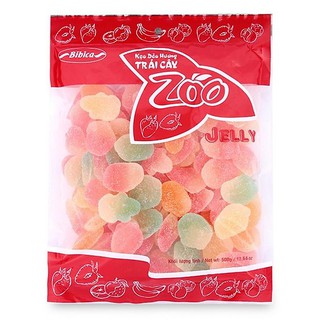 KẸO DẺO ZOO BIBICA HƯƠNG TRÁI CÂY 500GR