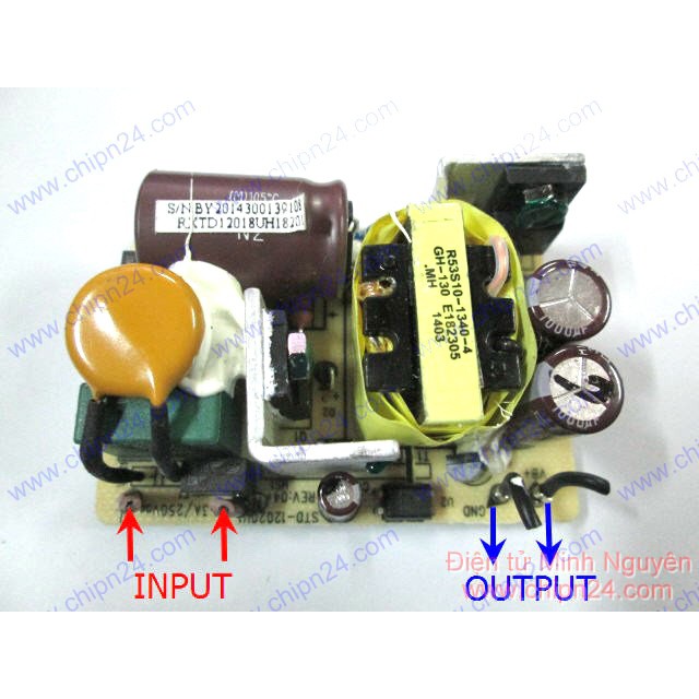 [1 CÁI] (A104) Mạch Nguồn Xung 220VAC Sang 12VDC 3A (12V3A)