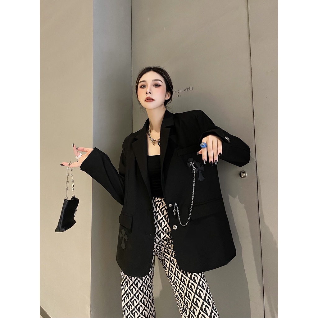 Áo Veston Chrome Heart x AREAMIYA FW21 ( Full Tag, mac,... )