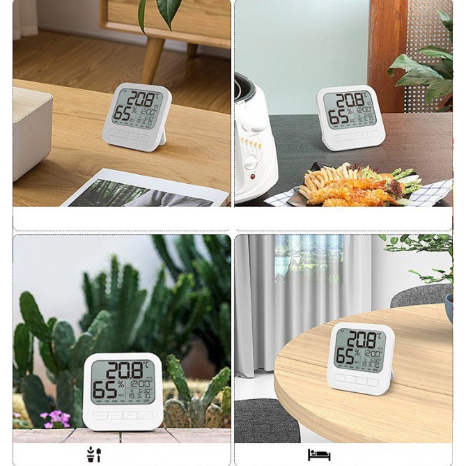 Nhiệt ẩm kế điện tử đo độ ẩm và nhiệt độ phòng cho bé