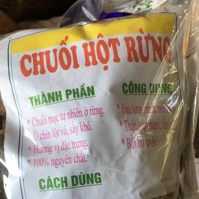 Chuối Hột Rừng Tây Bắc Tách Vỏ - Gói 1 Kg