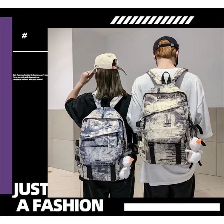 BALO THỜI TRANG THỂ THAO - TÚI CẶP XÁCH ĐI HỌC UNISEX CHO NAM - NỮ HOT TREND MÀU VỆN(cả phụ kiện)