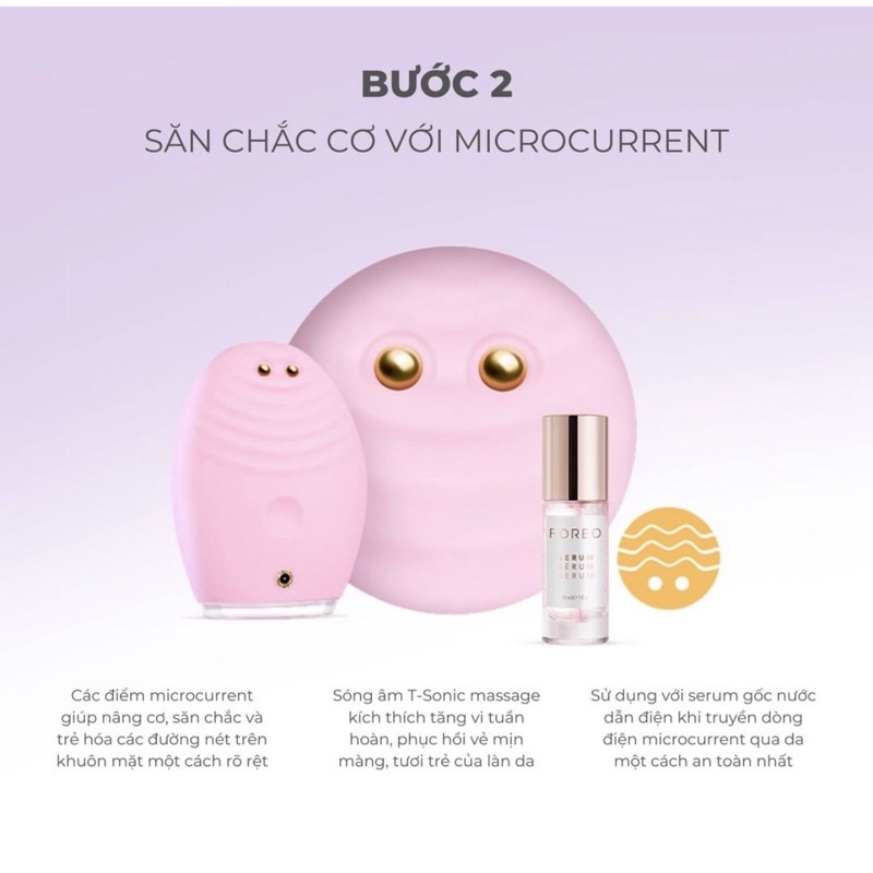 Máy rửa mặt FOREO LUNA 3 PLUS chính hãng - Đủ bill