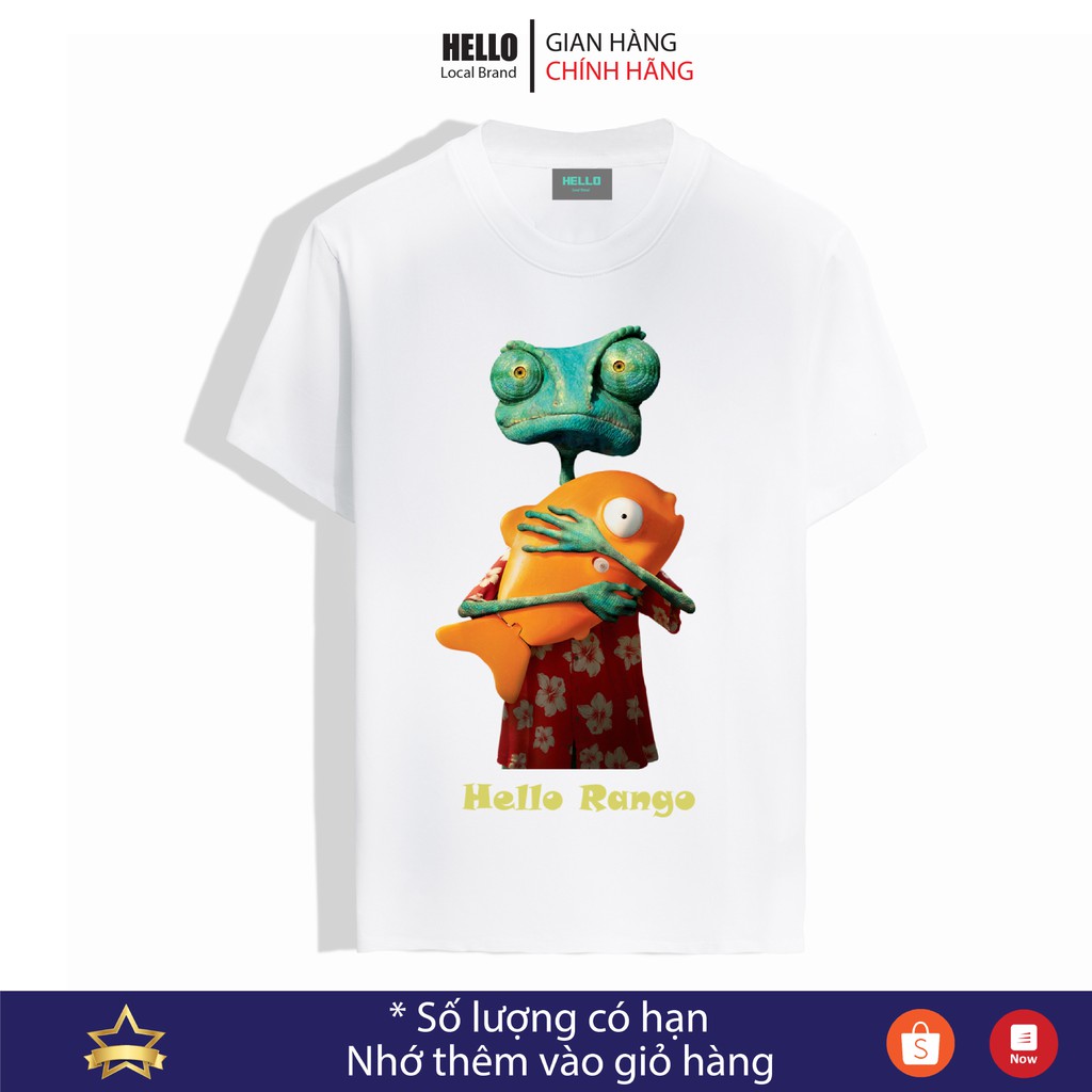 Áo thun tay lỡ Nam Nữ Unisex áo phông form rộng sử dụng đi làm,đi chơi,đi học ... in hình Rango_Ap05 | BigBuy360 - bigbuy360.vn