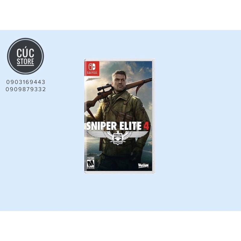 Băng chơi game Nintendo Switch: Sniper Elite 4