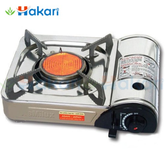 Bếp ga mini hồng ngoại Namilux NA 1926 có van Inline-Cut tự ngắt ga an toàn