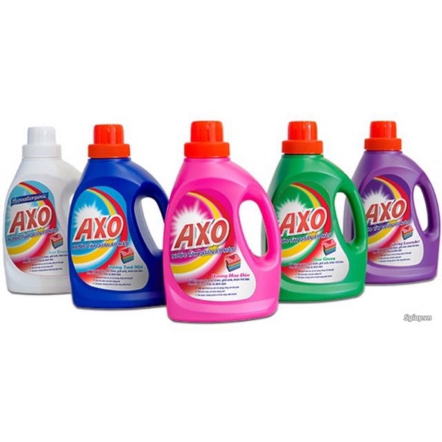 NƯỚC TẨY QUẦN ÁO MÀU AXO 800ML