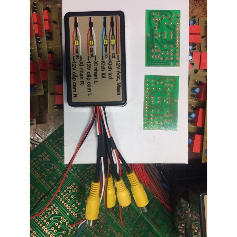 Bộ chia tín hiệu cam lùi và cam cặp lề ( biến màn của bạn thành màn 270 độ ) bh 1 năm