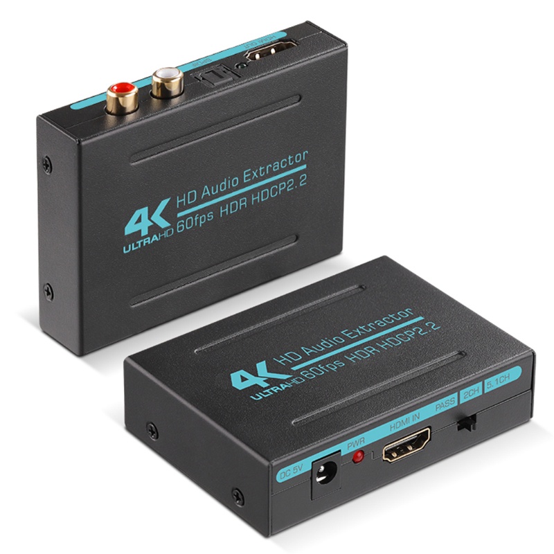 Bộ Chia Cổng 2.0 4K 60HZ / 3840x2160p SPDIF C 5.1CH Chất Lượng Cao