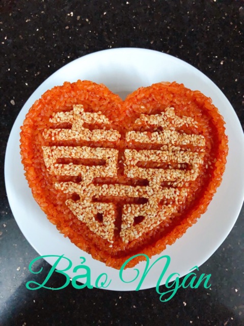 KHUÔN XÔI TIM CHỮ HỶ
