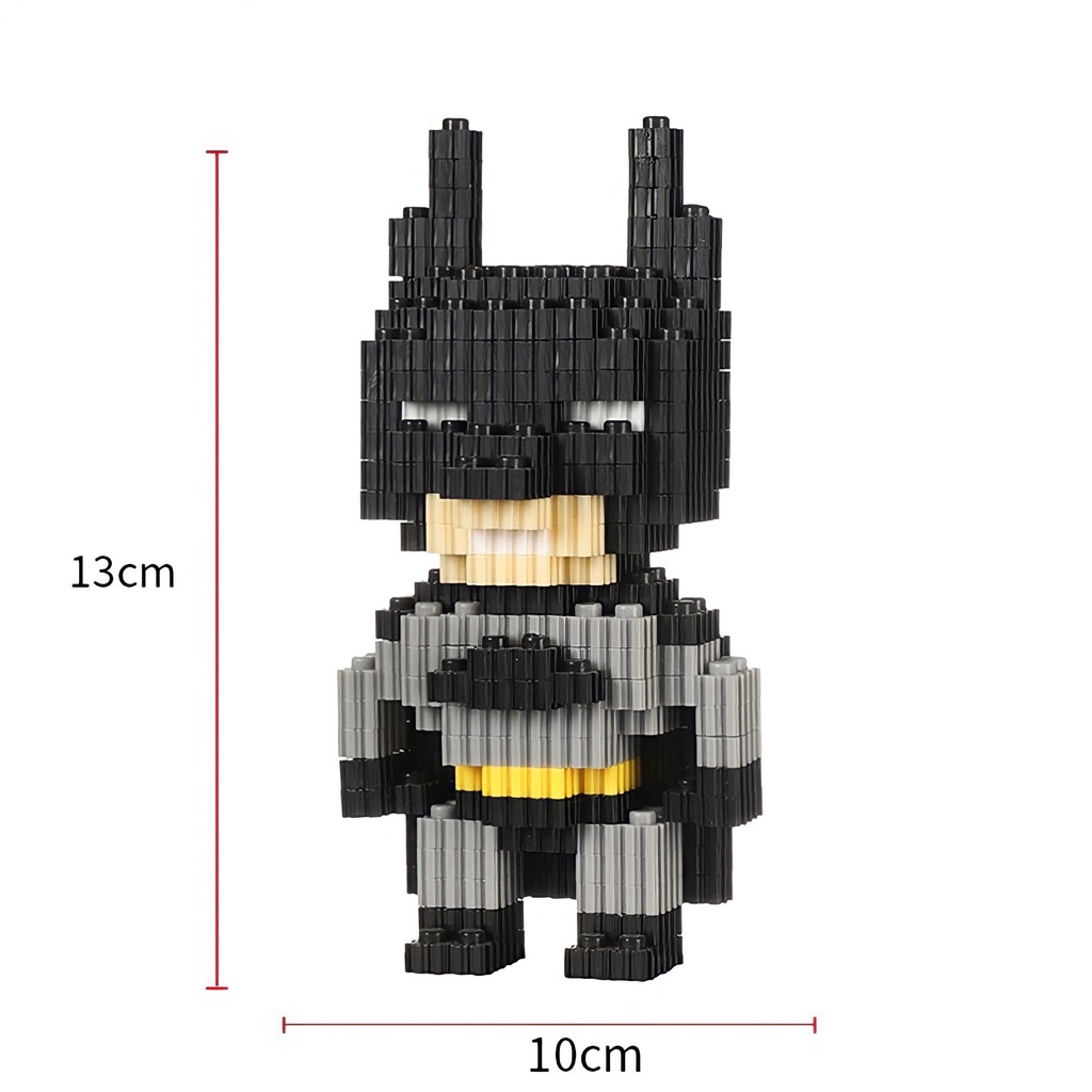 Mô Hình Lắp Ráp Lego Marvel Avengers Iron Man, Captanamerica, Spider Man, Batman Đồ Chơi Siêu Anh Hùng Cực Ngầu