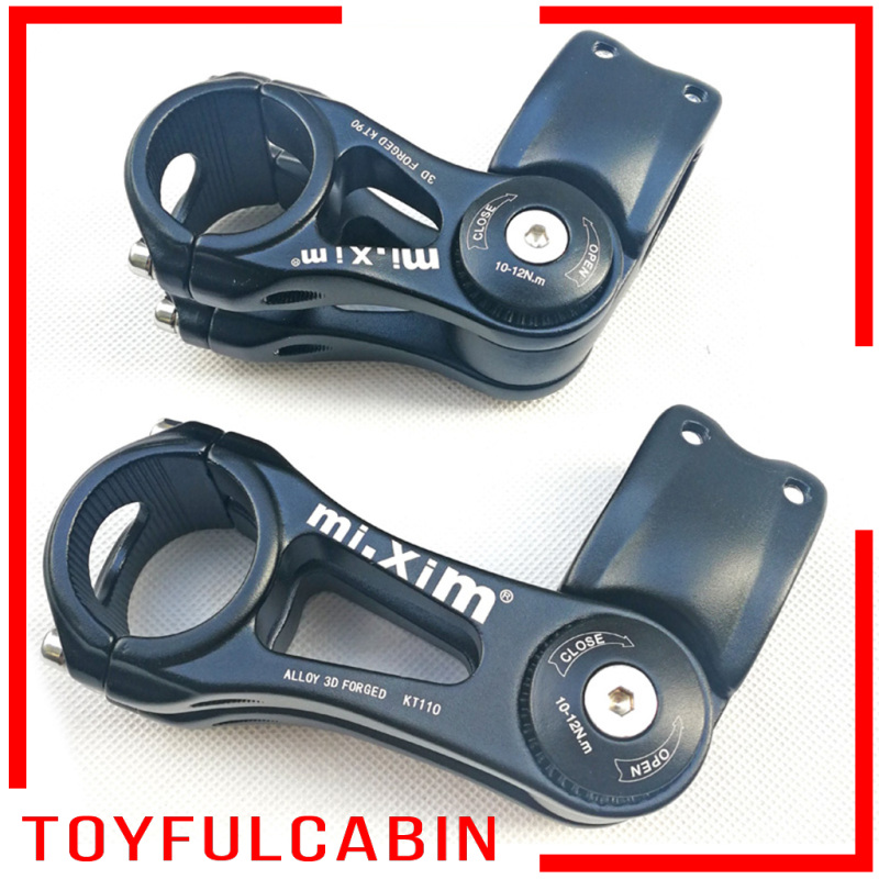 Pô Tăng 85 Độ Kích Thước 31.8x90mm Tùy Chỉnh Tiện Dụng Cho Xe Đạp Leo Núi