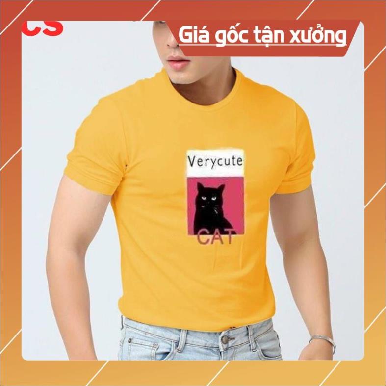 MẪU MỚI Áo thun nam,áo phông nam không cổ ngắn tay chất cotton mát mềm mịn TCS