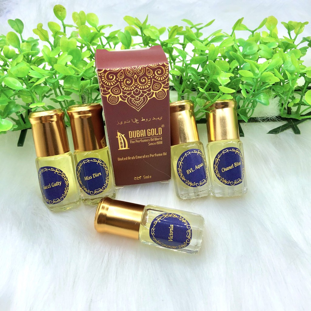 Tinh Dầu Nước Hoa Dubai (chai 5ml, 15ml, 20ml) | Tinh Dầu Dubai/ Tặng Kèm Chai 5ml khi mua chai 15ml, 20ml