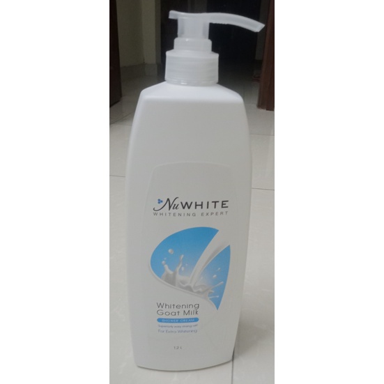 Sữa tắm dưỡng trắng da NUWHITE 1.2l