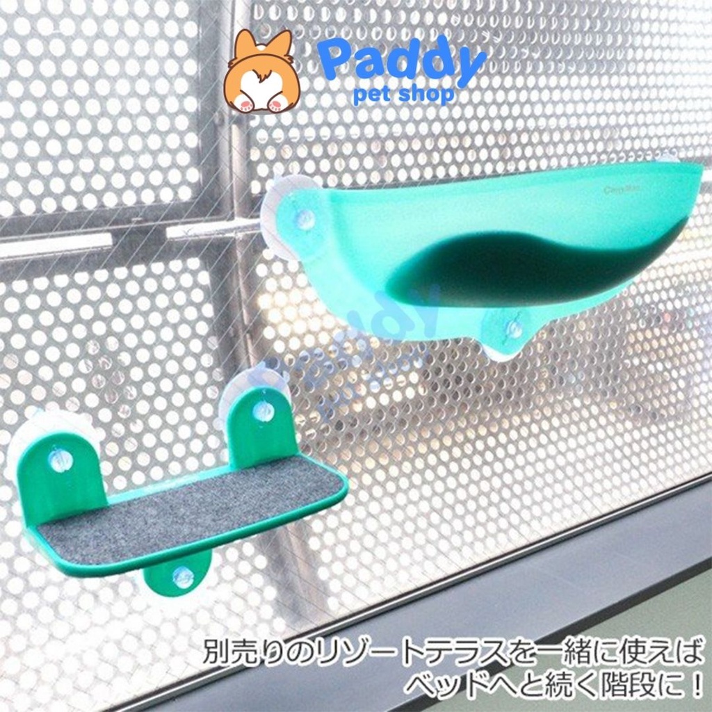 Võng Nhựa Treo Kiếng CattyMan Cho Mèo <10kg