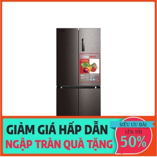 Miễn phí vận chuyển , lắp đặt _ tủ lạnh toshiba inverter 511 lít gr-rf610we-pmv