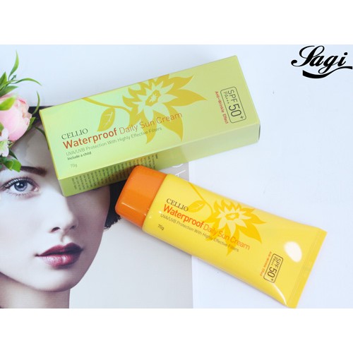 KEM CHỐNG NẮNG CELLIO SUN CREAM SPF50+ PA+++